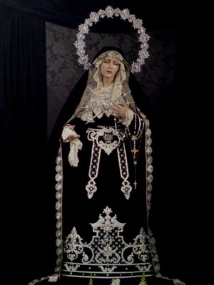 Besamanos a Nuestra Señora de la Salud y Traspaso
